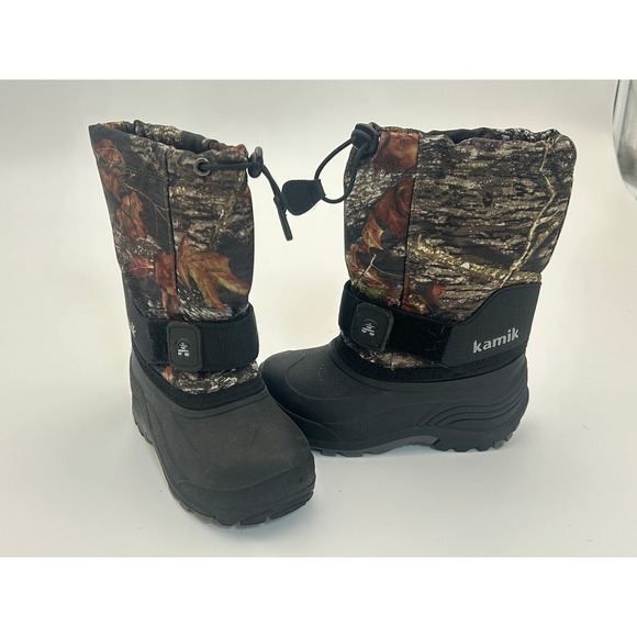 Kamik Other - Kamik Kids Rocket Mossy Oak Insulated Winter Snow Boots Camo Size 10